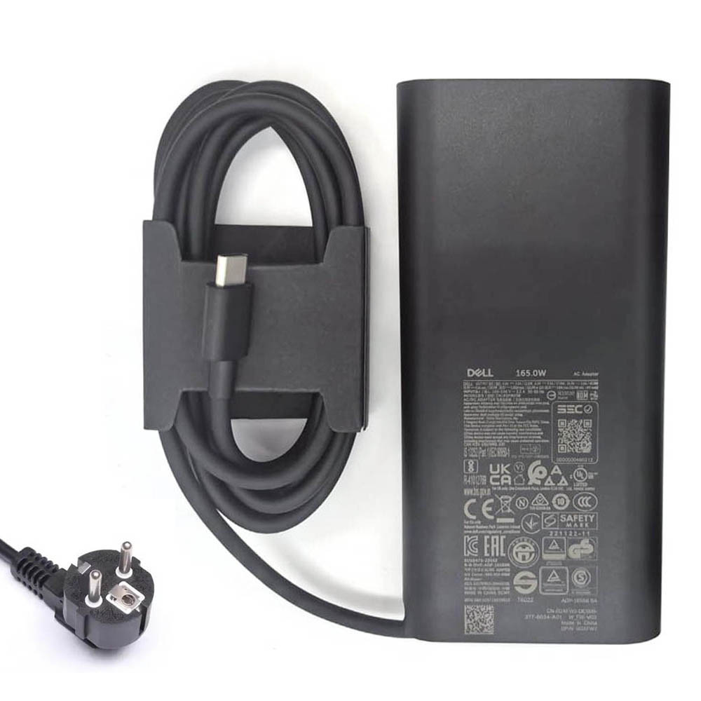 19.5V 18.46A 165W Dell GaN USB-C Netzteil Ladegerät