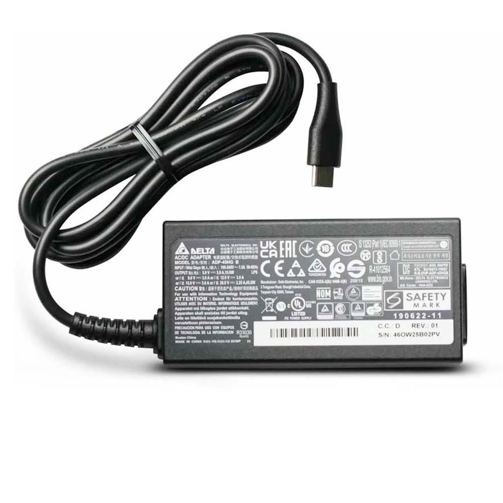 20V 2.25A 45W Delta USB-C Netzteil Ladegerät