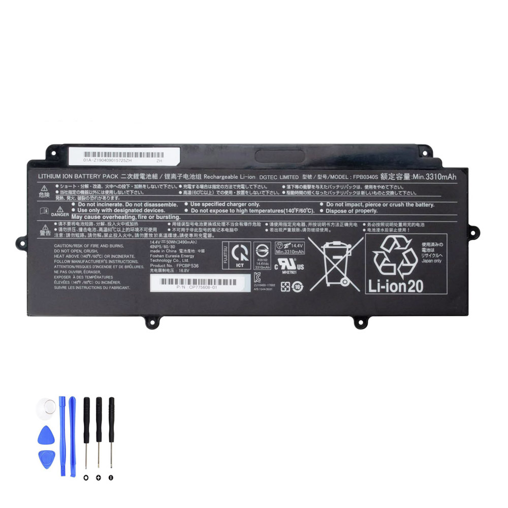 50Wh Fujitsu FPB0340S Akku