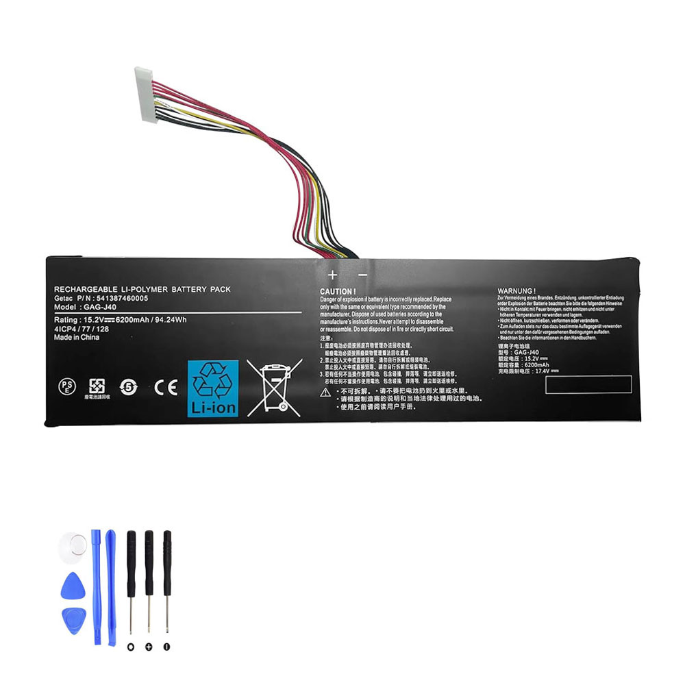 94.24Wh Gigabyte GAG-J40 17mm Akku
