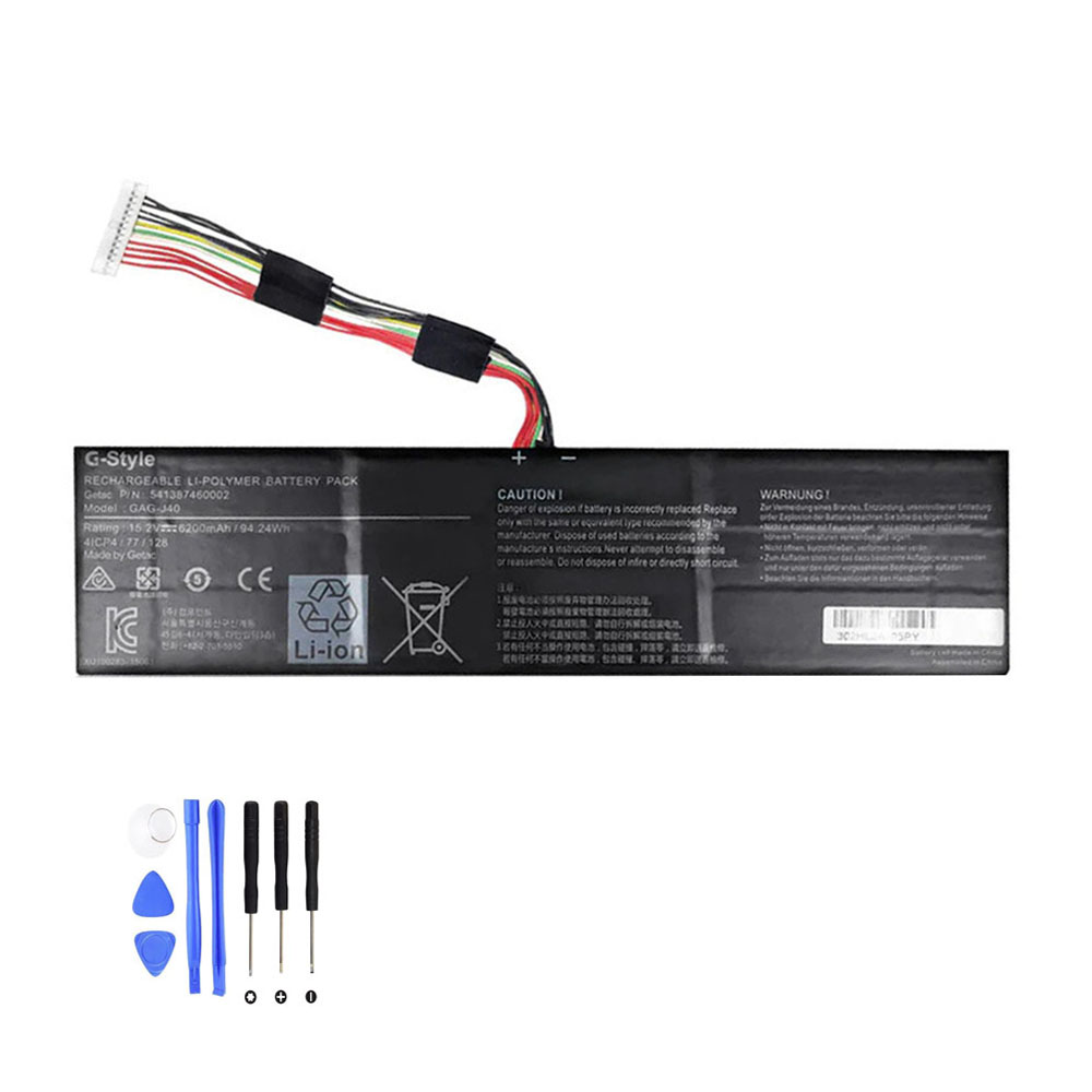94.24Wh Gigabyte GAG-J40 29mm Akku