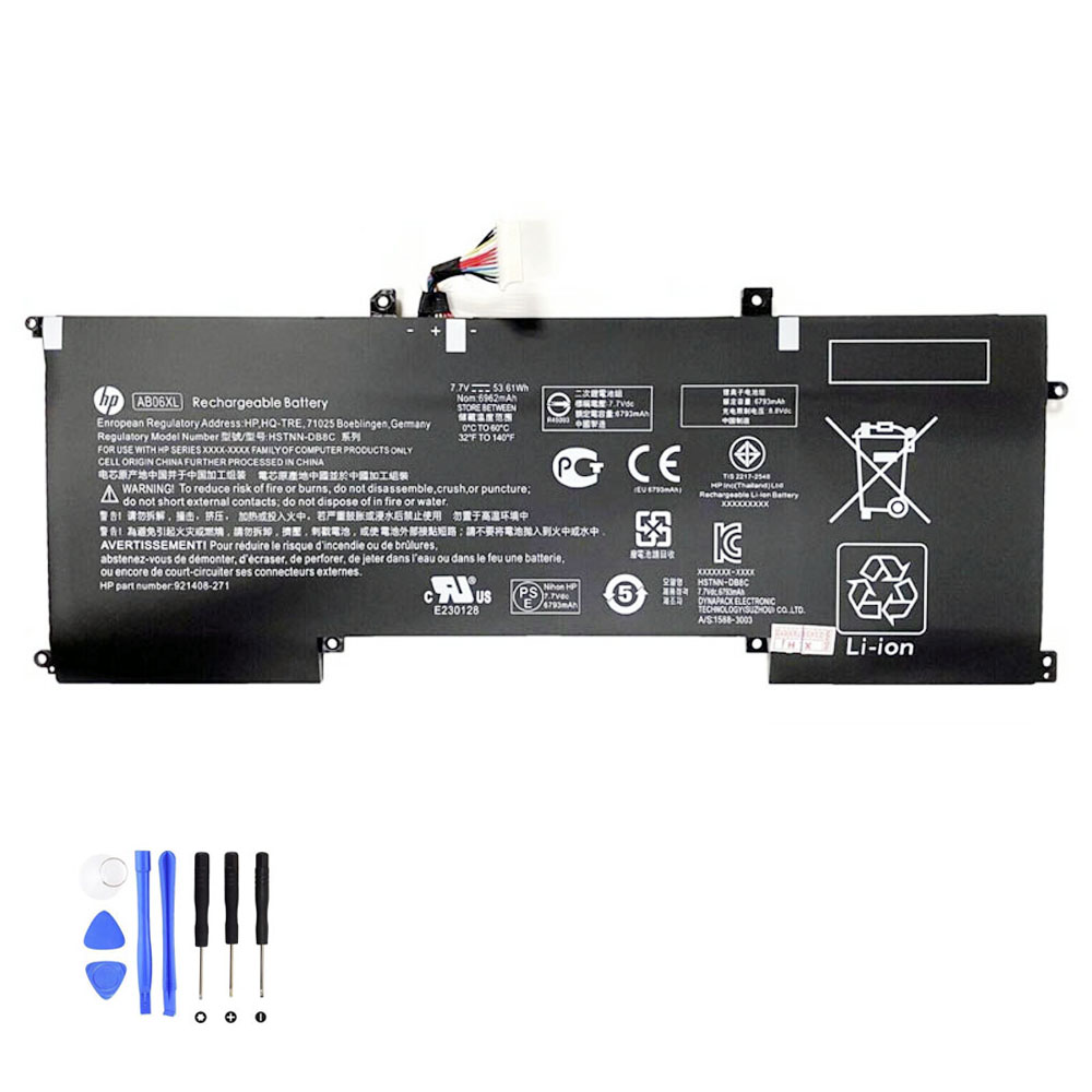 53.61Wh HP AB06XL Akku