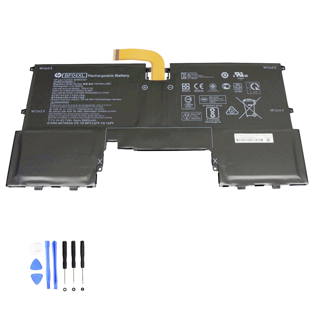 43.7Wh HP BF04XL Akku