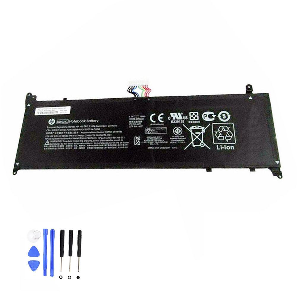 25Wh HP DW02XL Akku