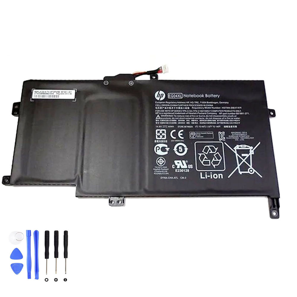 60Wh HP EG04XL Akku