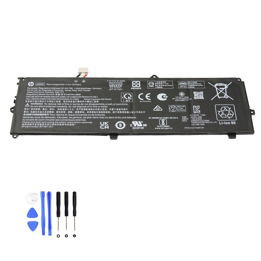 47Wh HP Elite x2 1012 G2 JI04XL Akku