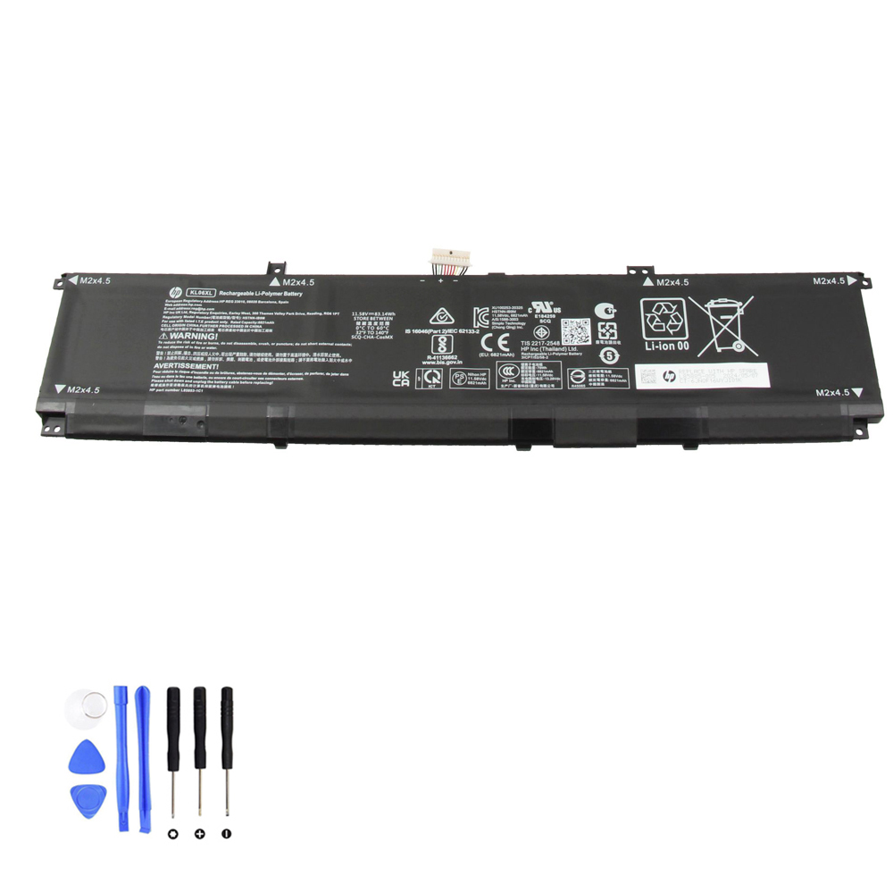 83.22Wh HP KL06XL Akku