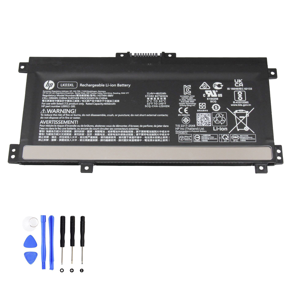 48Wh HP LK03XL Akku