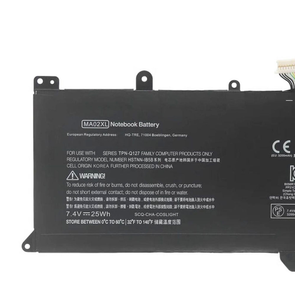 25Wh HP MA02XL Akku – Bild 3