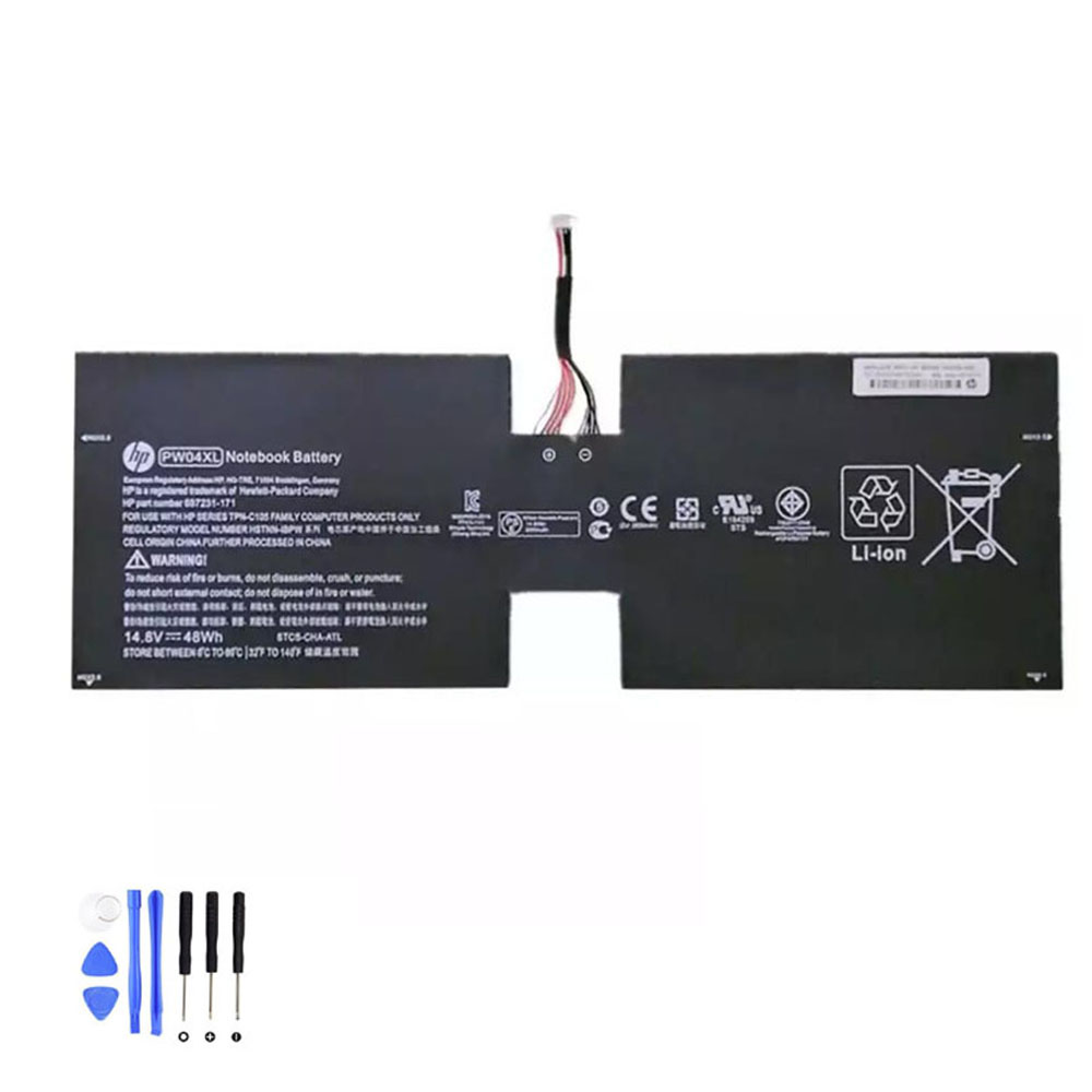 48Wh HP PW04XL Akku