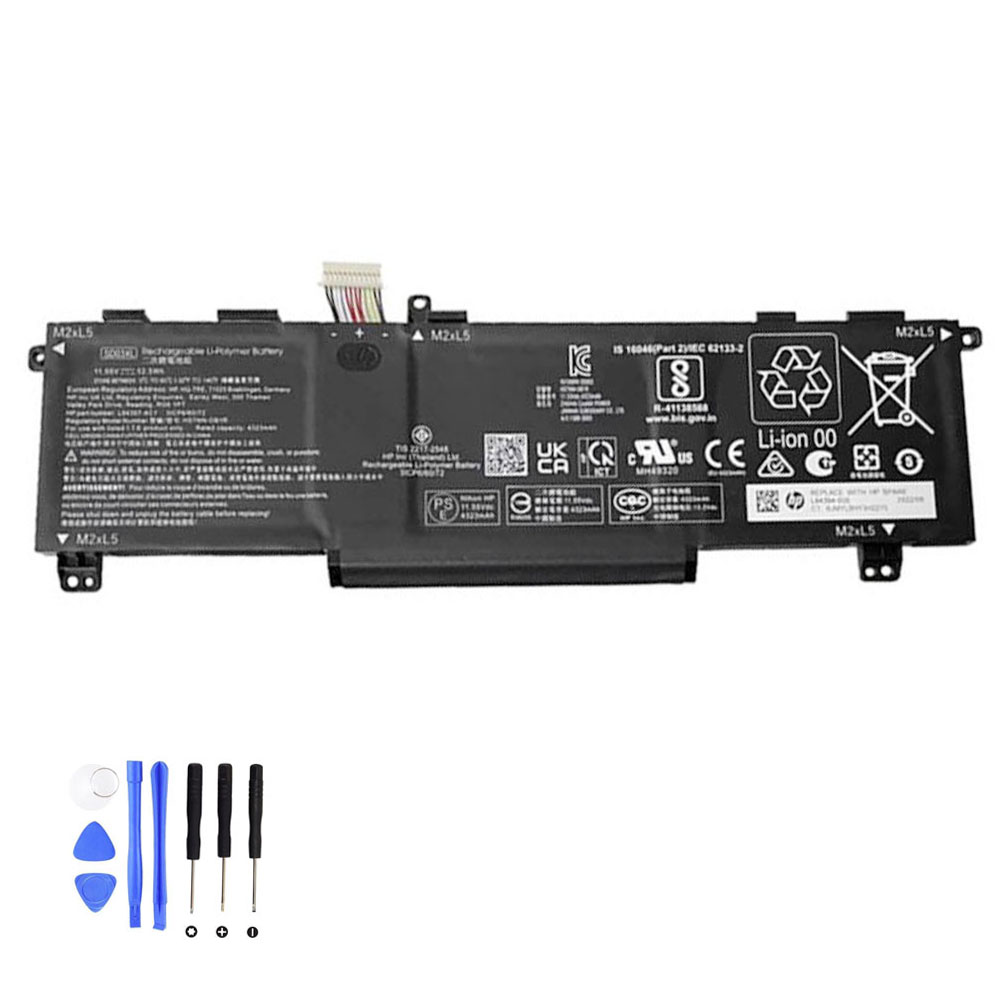 56.04Wh HP RX03XL Akku