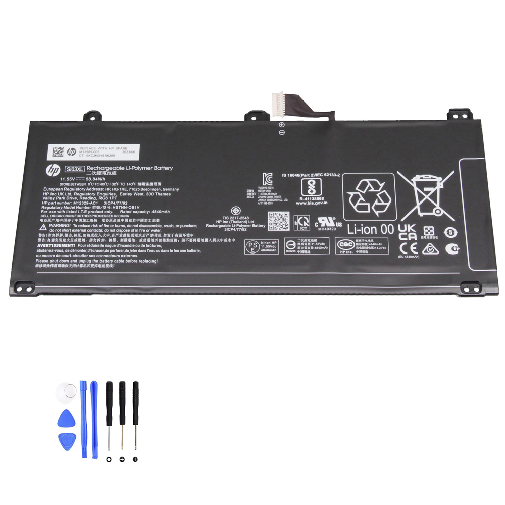 58.8Wh HP SI03XL Akku