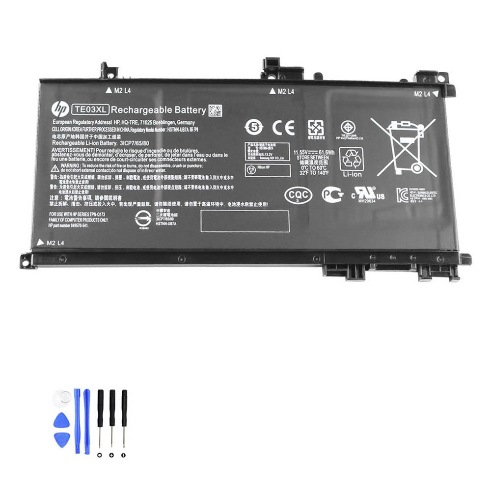 61.6Wh HP TE03XL Akku