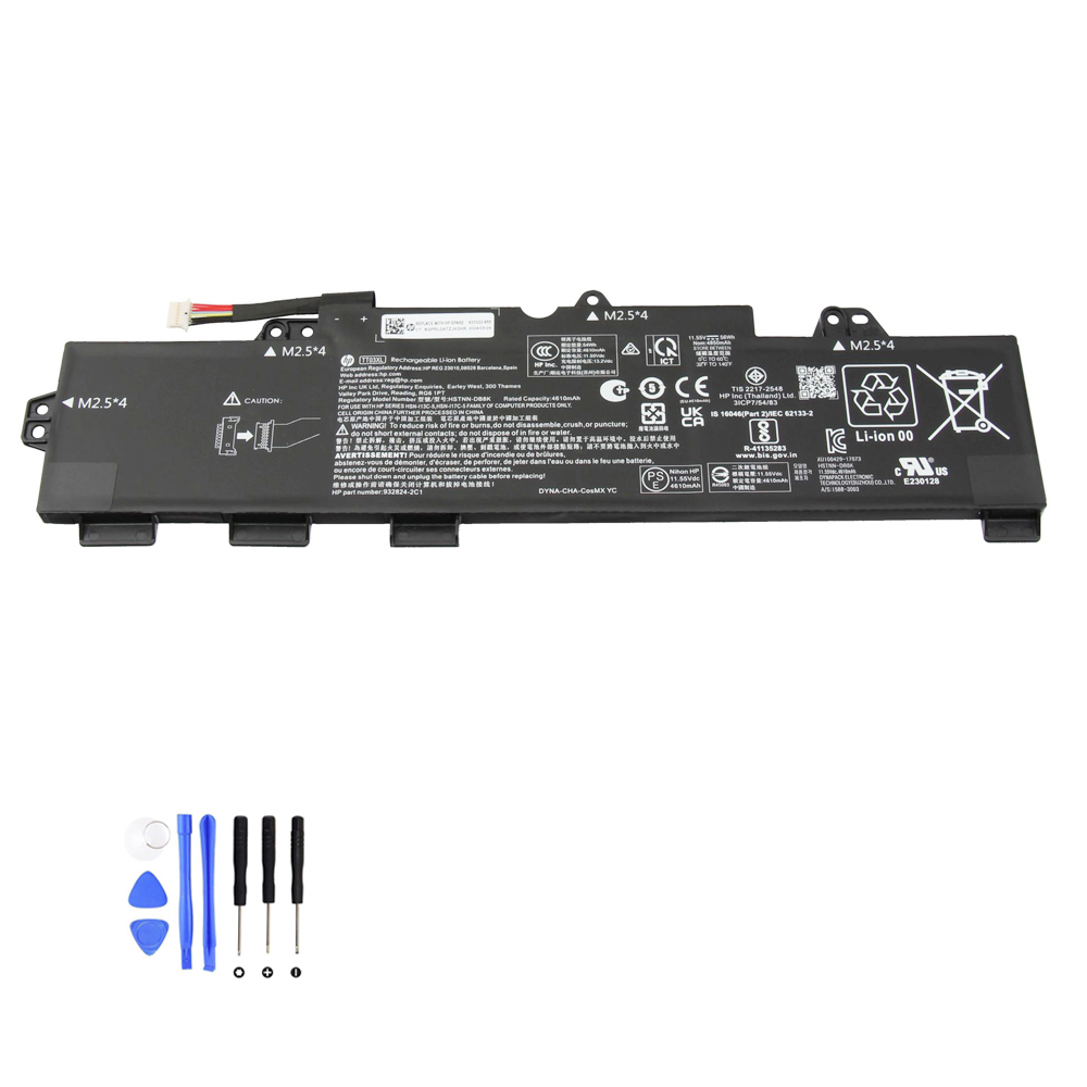 56Wh HP TT03XL Akku
