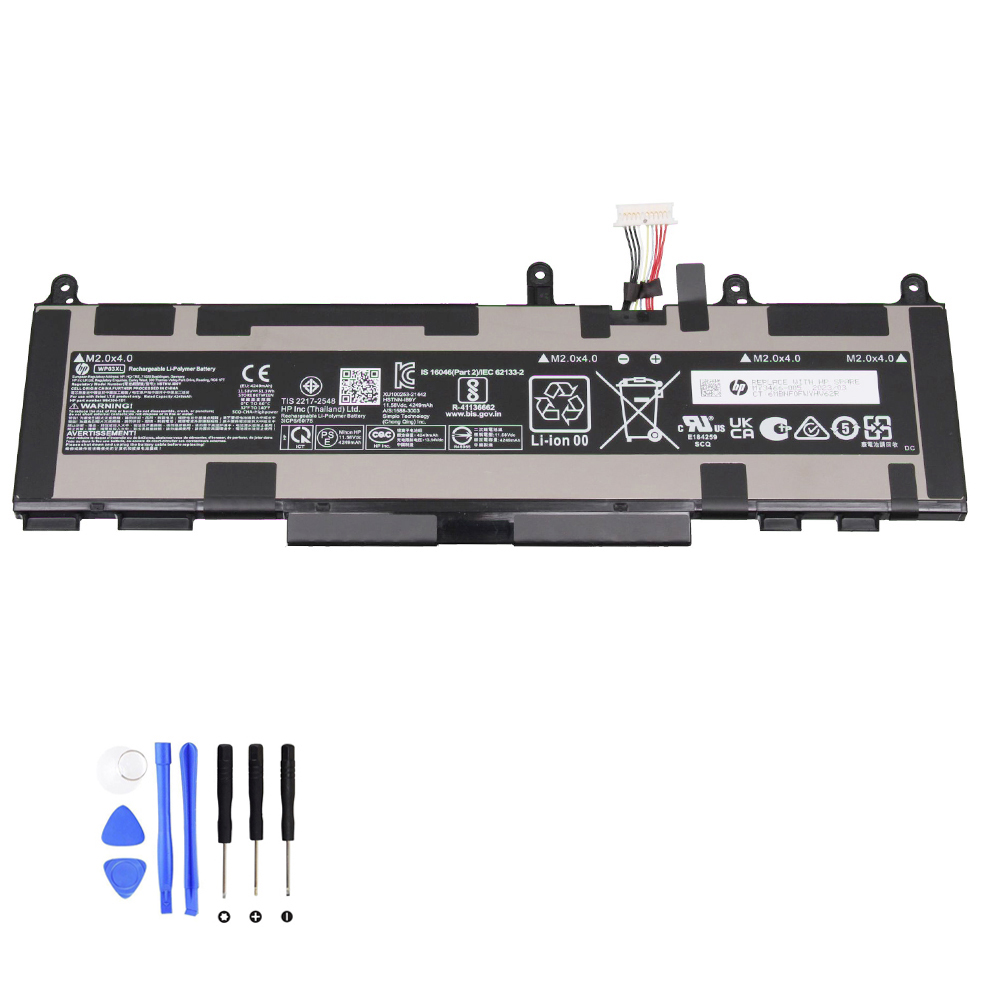 51.3Wh HP WP03XL Akku