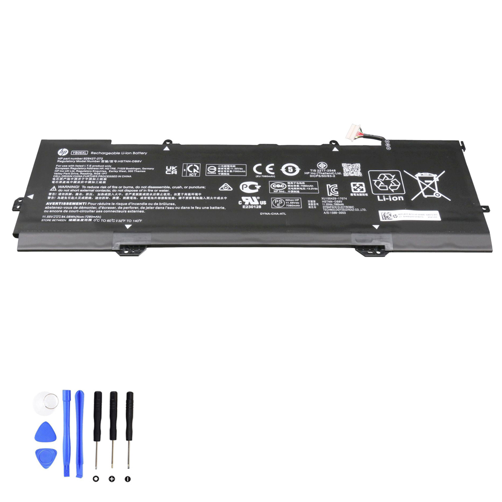 84.08Wh HP YB06XL Akku