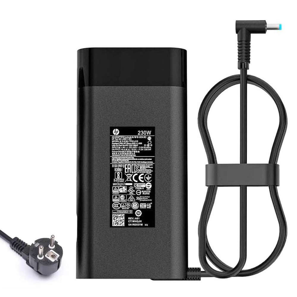 19.5V 11.8A 230W HP 4.5mm 3.0mm Netzteil Ladegerät mit abgerundeten Ecken