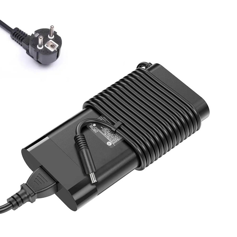 19.5V 14.36A 280W HP 7.4mm 5.0mm Netzteil Ladegerät mit abgerundeten Ecken