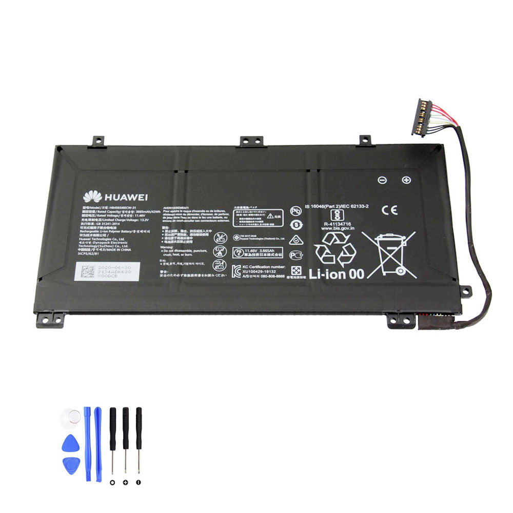 42Wh Huawei HB4593J6ECW-31 Akku