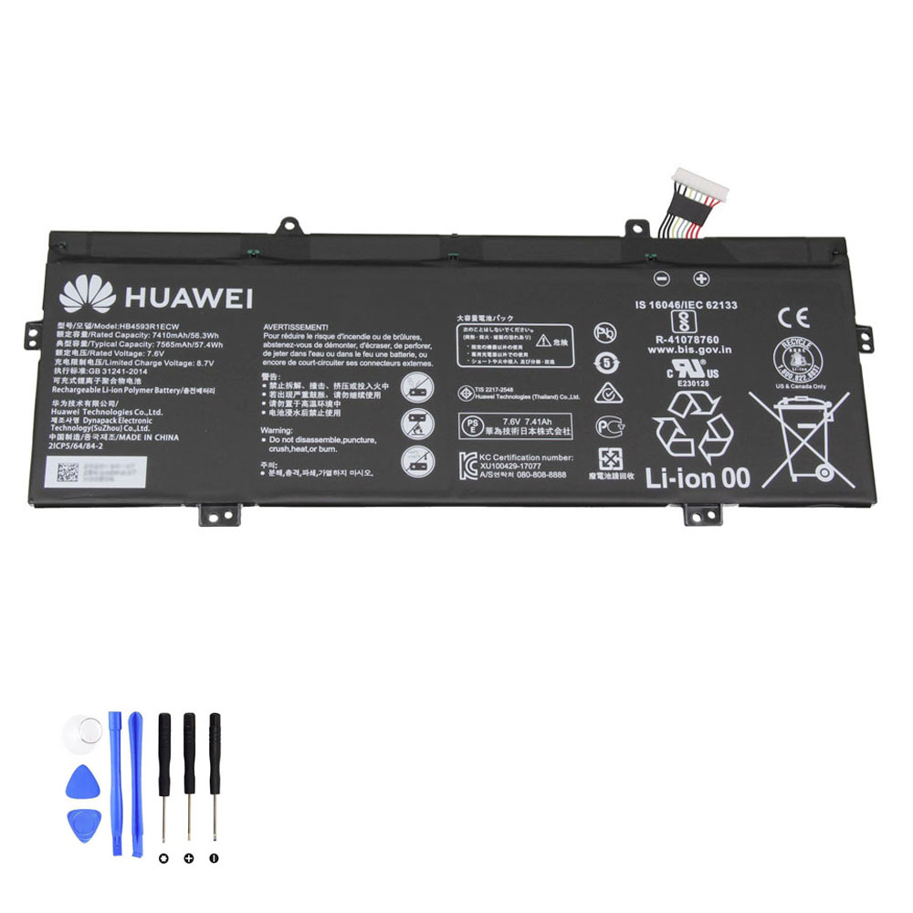 56.3Wh Huawei HB4593R1ECW Akku