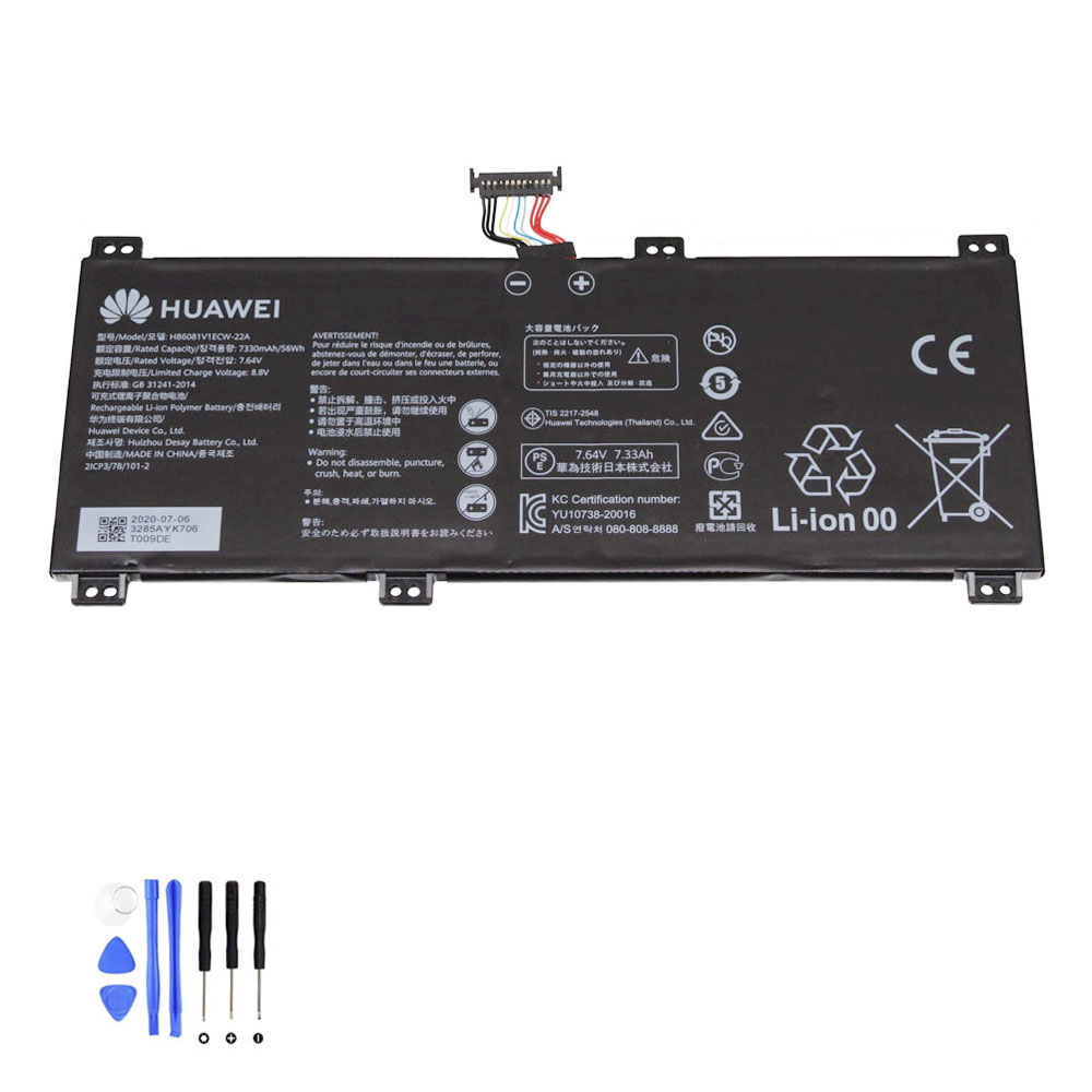 56Wh Huawei HB6081V1ECW-22A Akku