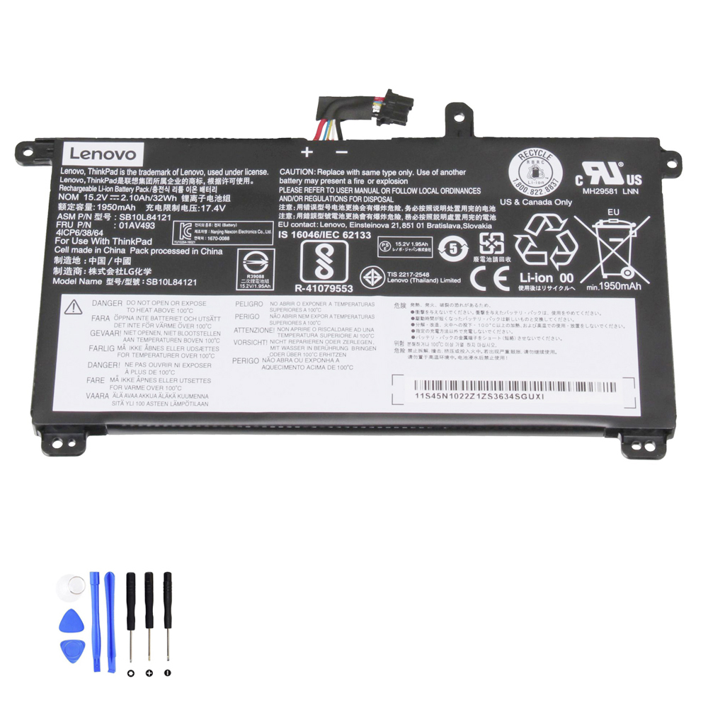 32Wh Lenovo 01AV493 Akku