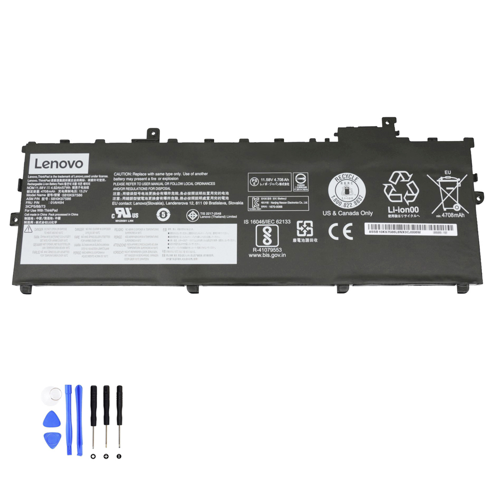 57Wh Lenovo 01AV494 Akku