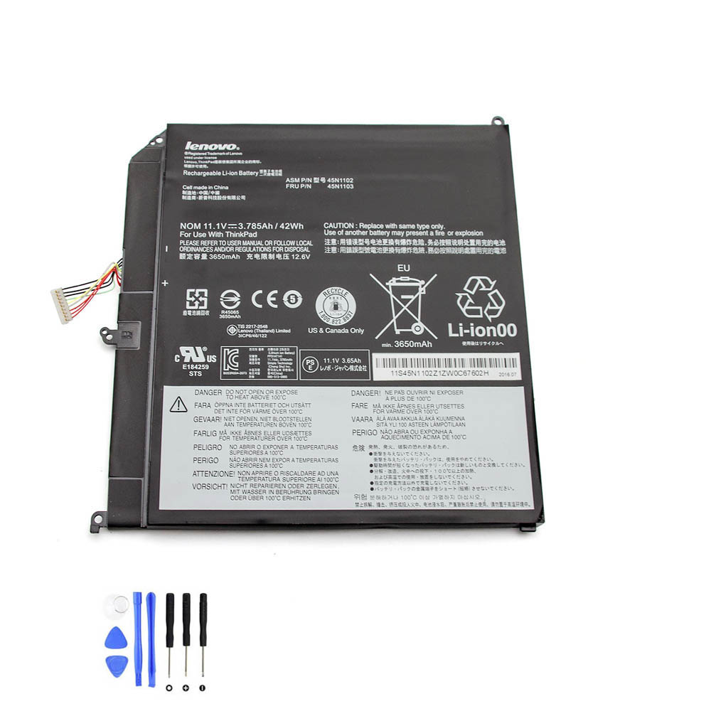 42Wh Lenovo 45N1102 Akku