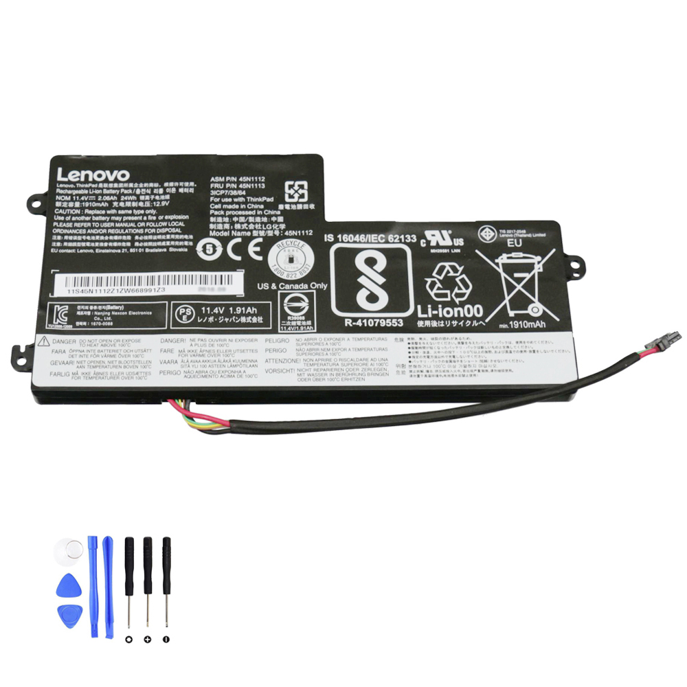 24Wh Lenovo 45N1112 Akku
