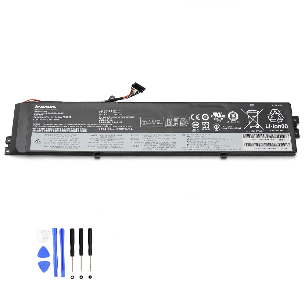 46Wh Lenovo 45N1138 Akku