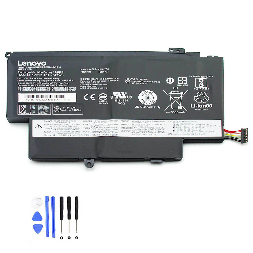 47Wh Lenovo 45N1706 Akku