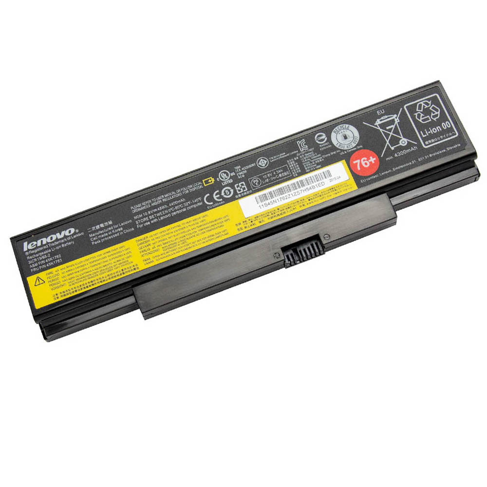 48Wh Lenovo 45N1762 76+ Akku