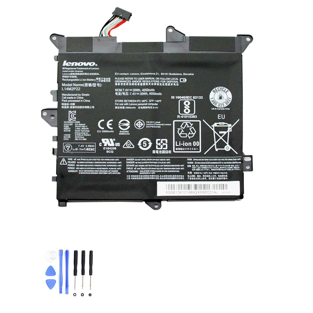 30Wh Lenovo L14M2P22 Akku