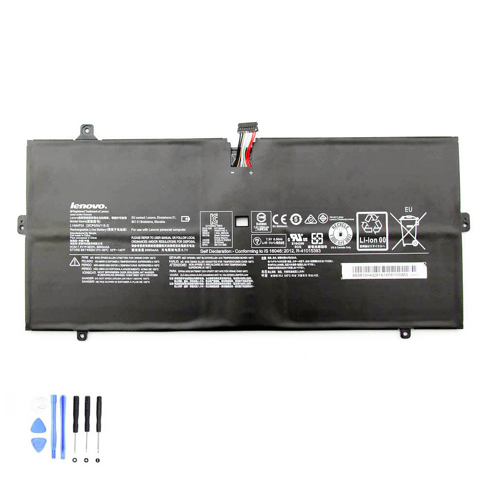 66Wh Lenovo L14M4P24 Akku