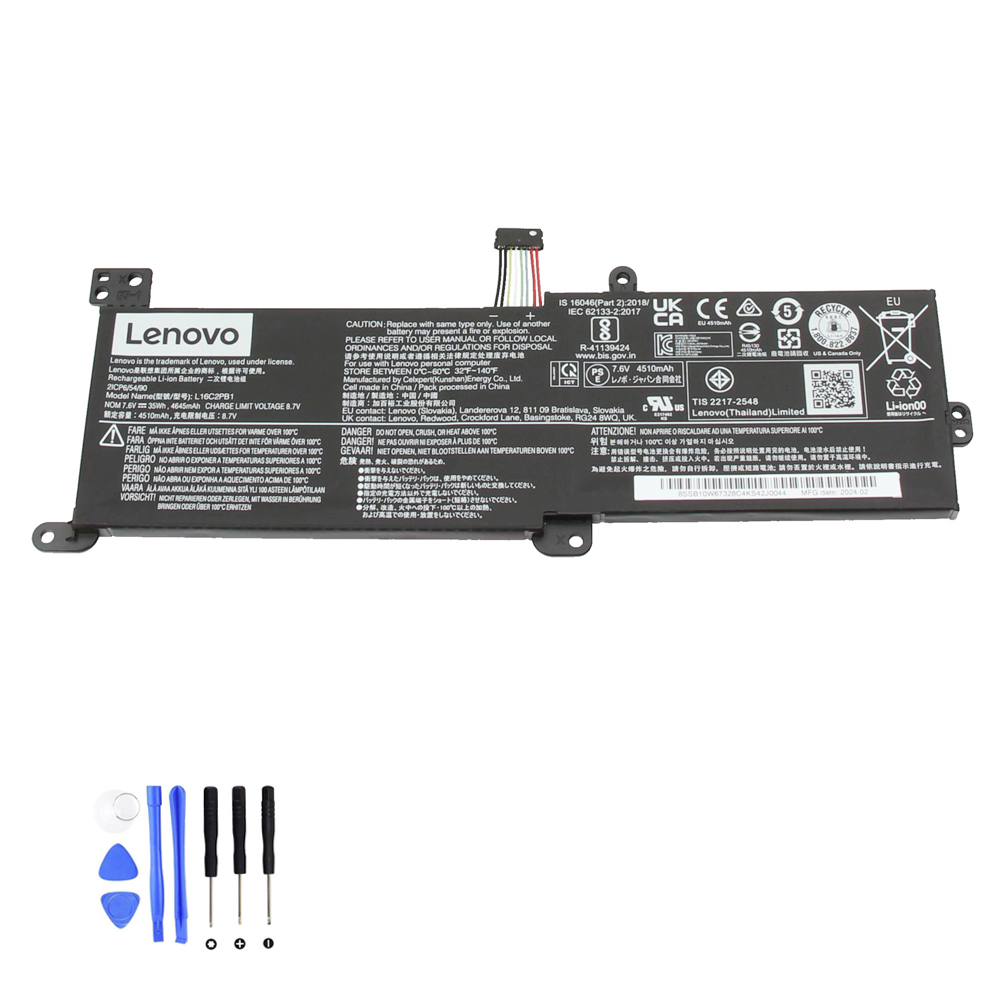 35Wh Lenovo L16C2PB1 Akku