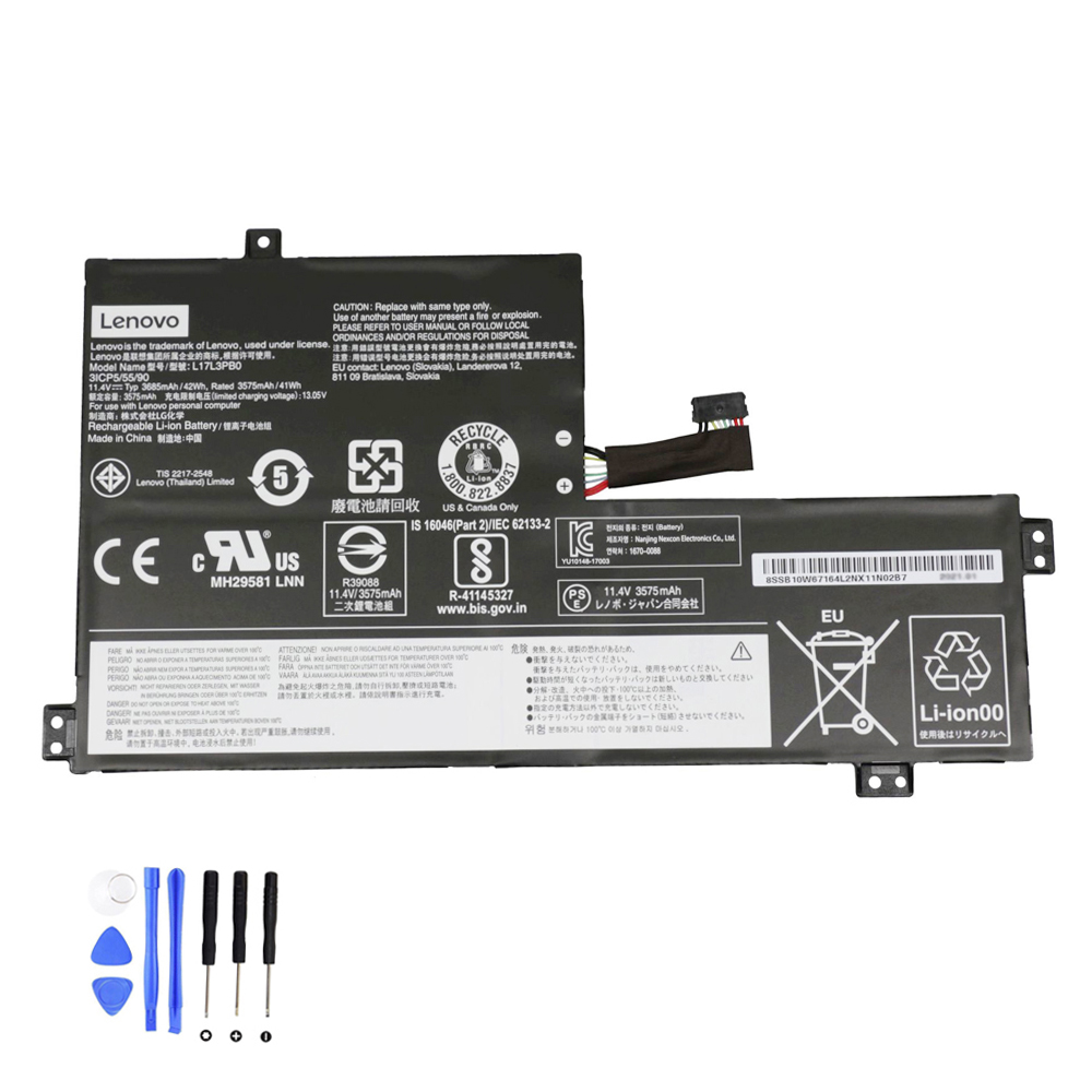 42Wh Lenovo L17L3PB0 Akku