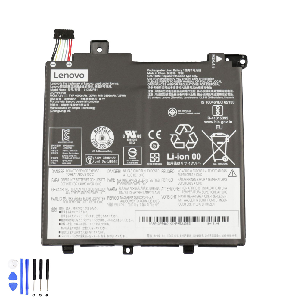 30Wh Lenovo L17M2PB1 Akku
