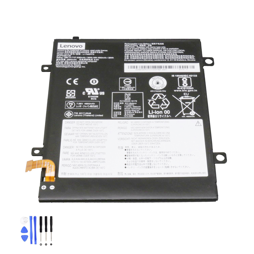 39Wh Lenovo L17M2PF3 Akku
