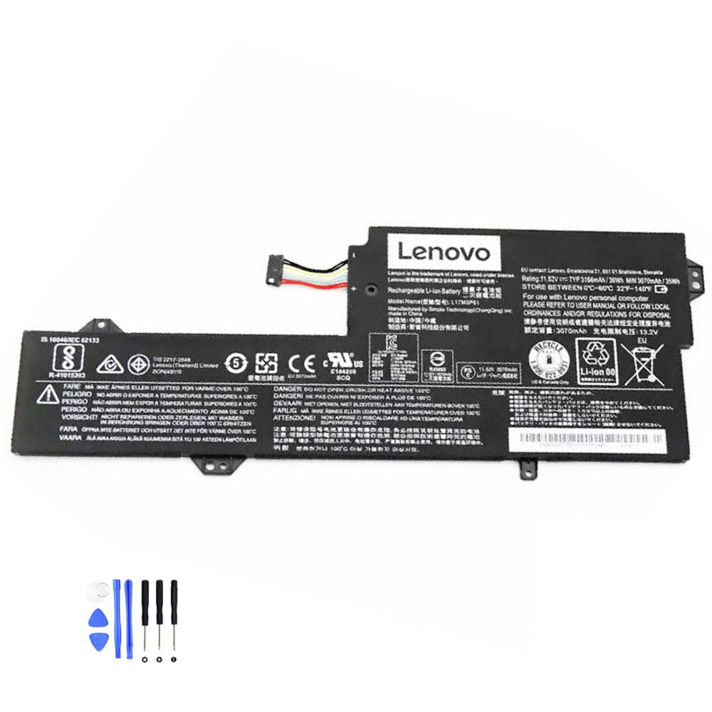36Wh Lenovo L17M3P61 Akku