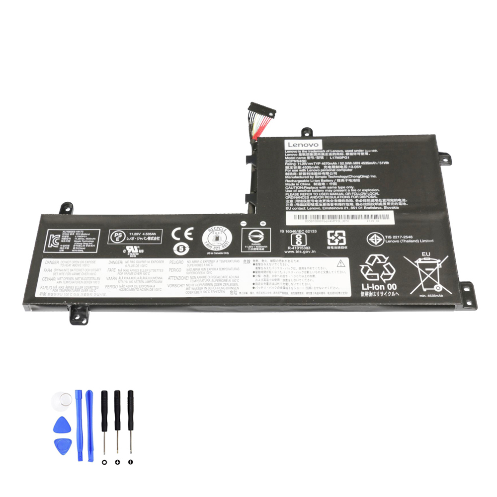 52.5Wh Lenovo L17M3PG1 Akku
