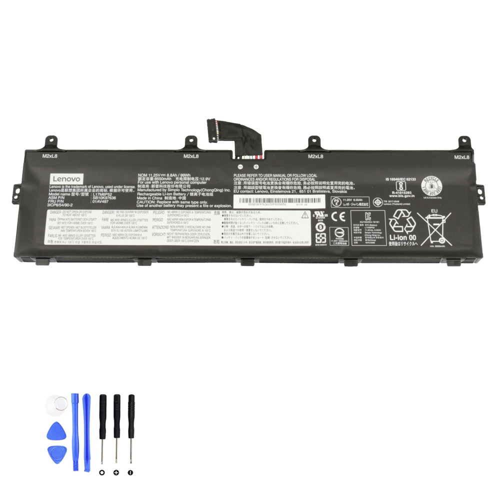 99Wh Lenovo L17M6P52 Akku
