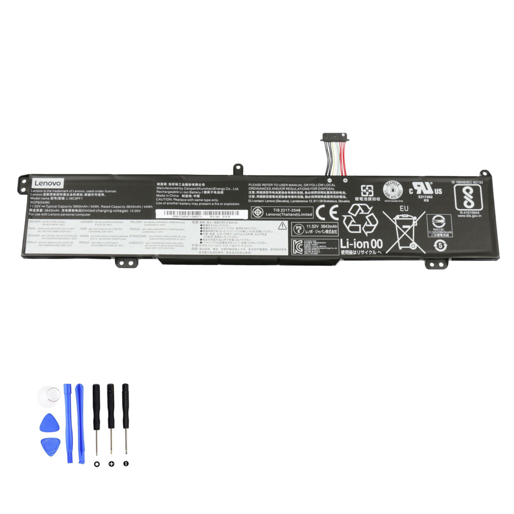 45Wh Lenovo L18C3PF1 Akku