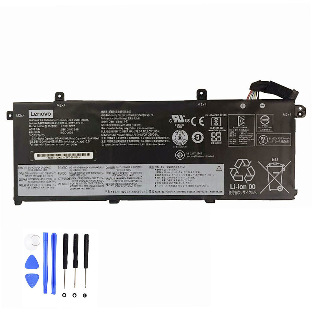 51Wh Lenovo L18L3P73 Akku