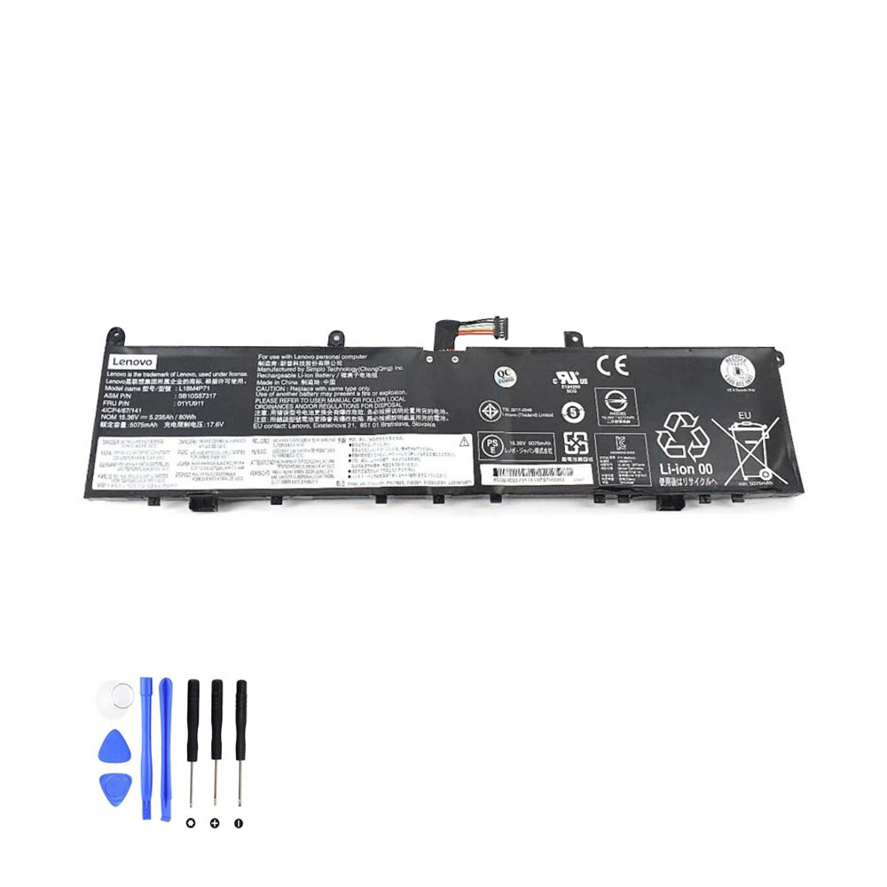 80Wh Lenovo L18M4P71 Akku