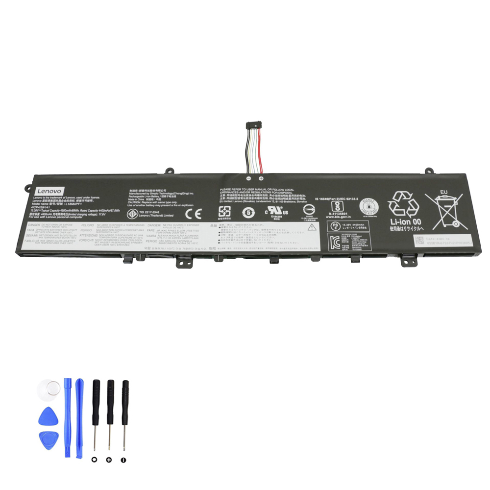 69Wh Lenovo L18M4PF1 Long Line Akku