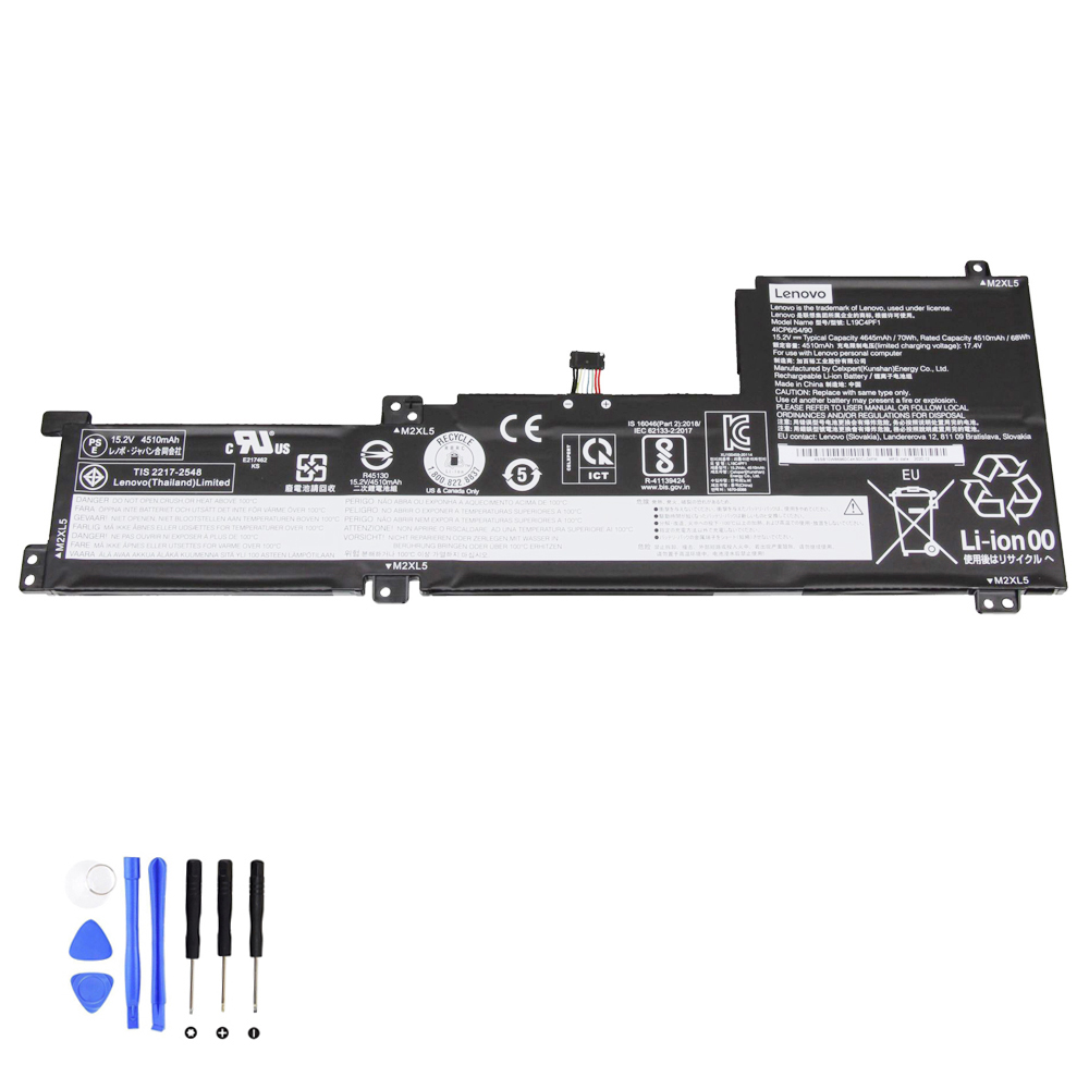 70Wh Lenovo L19C4PF1 Akku