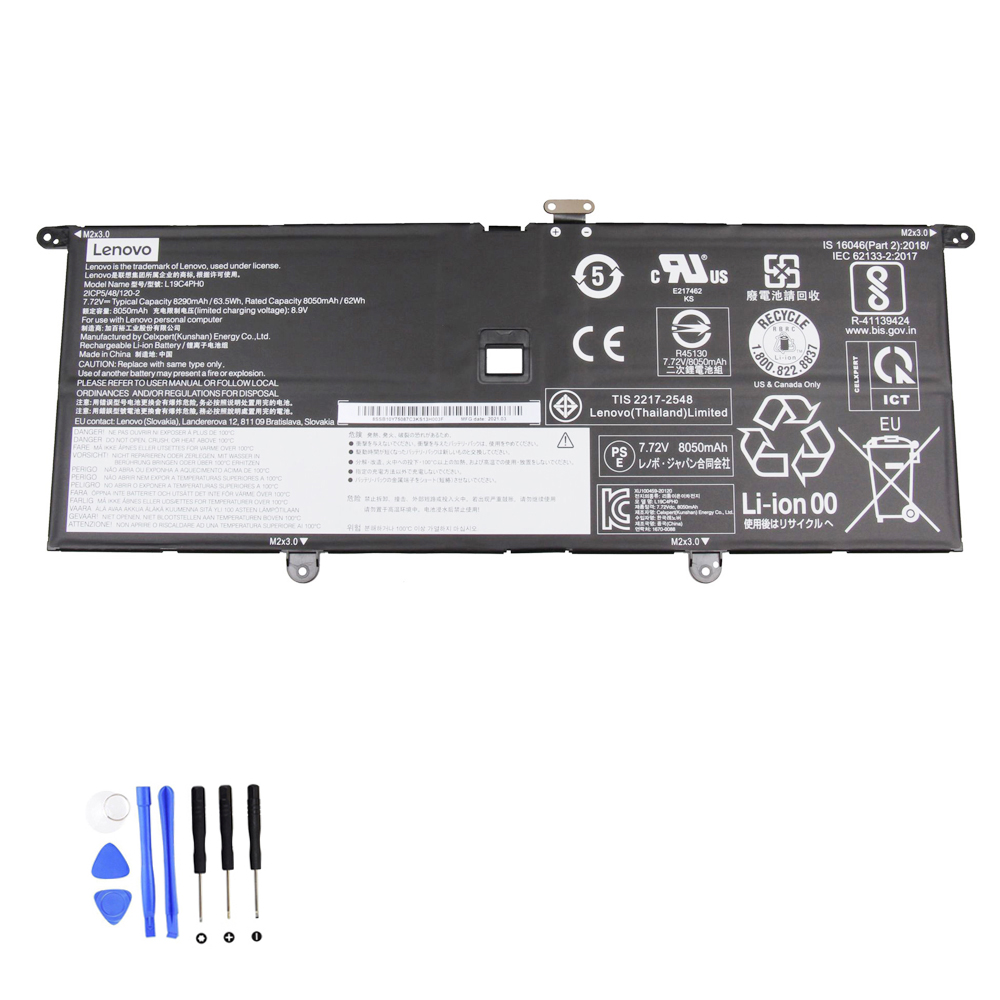 63.5Wh Lenovo L19C4PH0 Akku