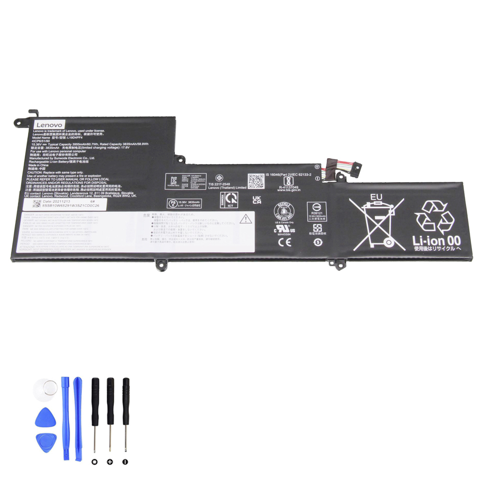 60.7Wh Lenovo L19D4PF4 Akku