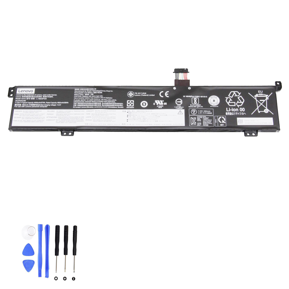 57Wh Lenovo L19M3PD9 Akku