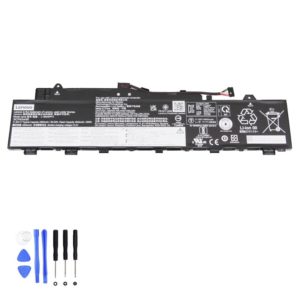 56Wh Lenovo L19M3PF4 Akku
